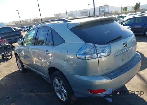 2008 Lexus Rx 400H from USA, damaged, VIN JTJGW31U182007701